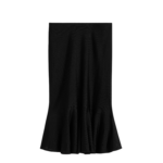 Toteme-Fluted-Knit-Skirt-Black57665_nobg Totême Fluted Knit Skirt Black - Skirts - Scandinavian Minimalist Luxury at Luxury Shoes