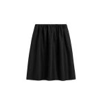 Totême Gathered Evening Skirt Black - Skirts - Scandinavian Minimalist Luxury at Luxury Shoes 