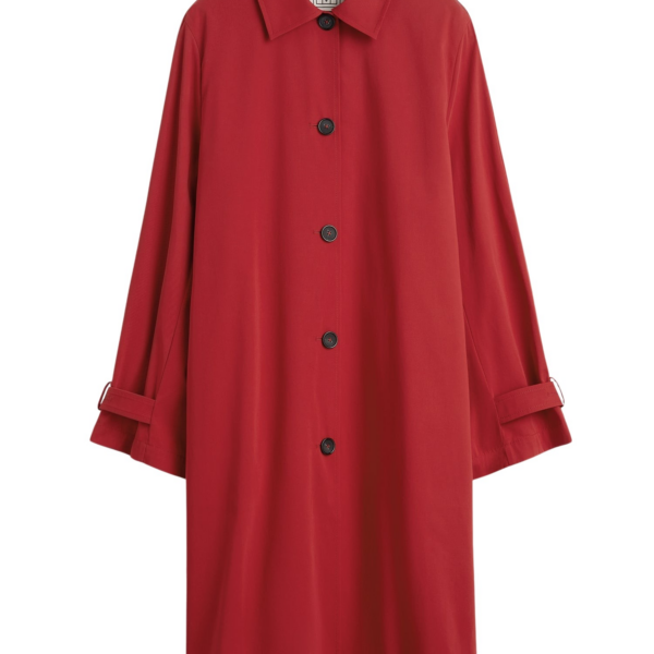 Totême Light Spring Trench Poppy - Coats - Scandinavian Minimalist Luxury at Luxury Shoes 
