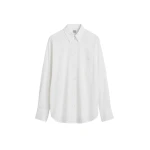 Totême Oversized Summer Shirt White - Tops - Scandinavian Minimalist Luxury at Luxury Shoes 