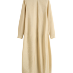 Totême Parachute Shirtdress Stone - Dresses - Scandinavian Minimalist Luxury at Luxury Shoes 