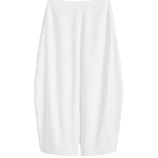 Totême Parachute Skirt White - Skirts - Scandinavian Minimalist Luxury at Luxury Shoes 