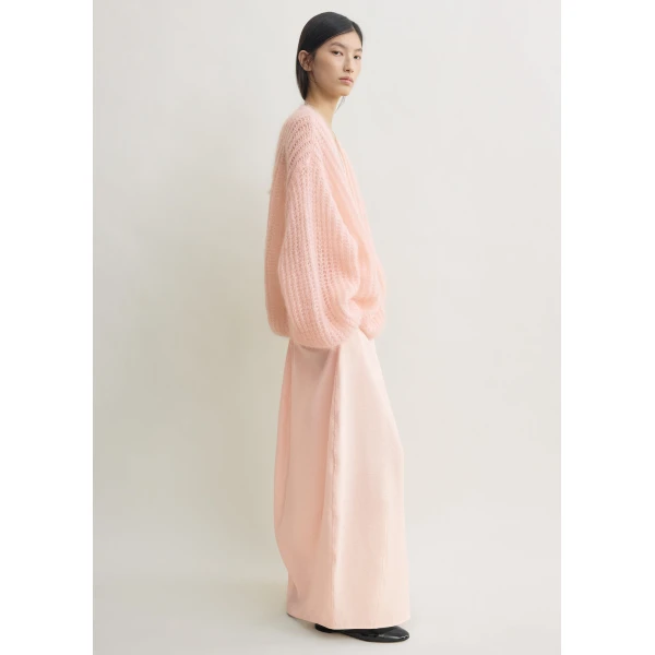 Totême Puffed Cardigan Bloom - Knitwear - Scandinavian Minimalist Luxury at Luxury Shoes 