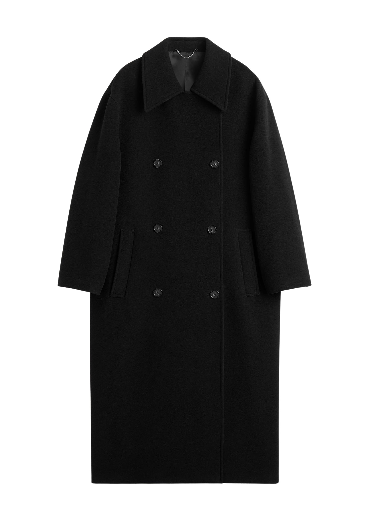 Toteme-Shield-Coat-Black86431_nobg Totême Shield Coat Black - Coats - Scandinavian Minimalist Luxury at Luxury Shoes