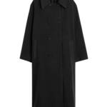 Totême Shield Coat Charcoal - Coats - Scandinavian Minimalist Luxury at Luxury Shoes 