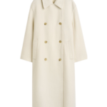 Totême Shield Coat Ecru - Coats - Scandinavian Minimalist Luxury at Luxury Shoes 