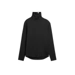 Totême Slouch-Neck Blouse Black - Tops - Scandinavian Minimalist Luxury at Luxury Shoes 