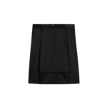 Totême Soft Tuxedo Skirt Black - Skirts - Scandinavian Minimalist Luxury at Luxury Shoes 