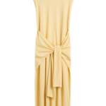Toteme-Tie-Waist-Jersey-Dress-Buttercup96893_nobg Totême Tie-Waist Jersey Dress Buttercup - Dresses - Scandinavian Minimalist Luxury at Luxury Shoes