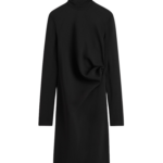 Toteme-Twist-Dress-Black32914_nobg Totême Twist Dress Black - Dresses - Scandinavian Minimalist Luxury at Luxury Shoes