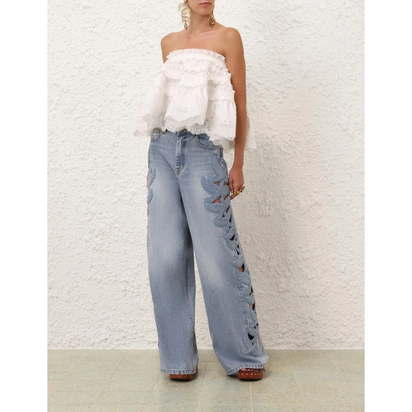 Elevate your elegance in this Zimmermann Pants available now at Luxury Shoes 