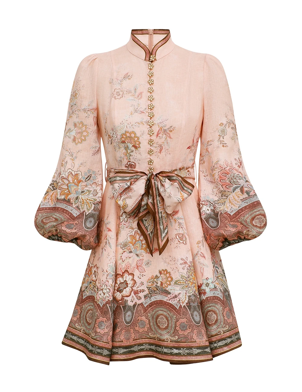 Zimmermann Alchemy Button Mini Dress | Ready to Wear Collection Luxury Shoes Elevate your elegance in this Zimmermann Dresses available now at Luxury Shoes