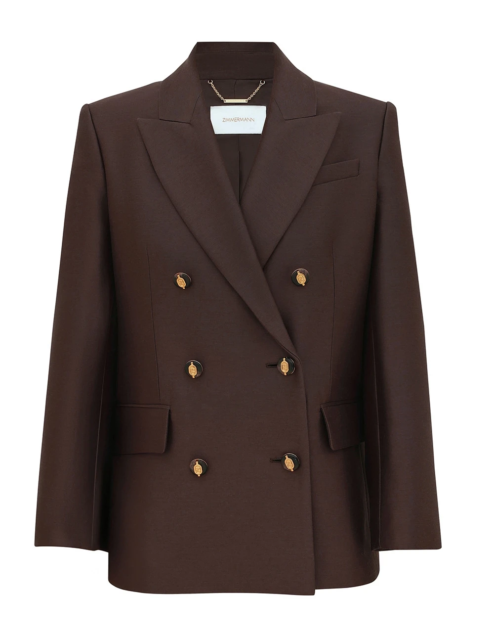Zimmermann Alchemy Double Breasted Blazer | Ready to Wear Collection Luxury Shoes Elevate your elegance in this Zimmermann Jackets available now at Luxury Shoes