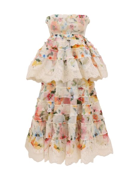 Elevate your elegance in this Zimmermann Dresses available now at Luxury Shoes 