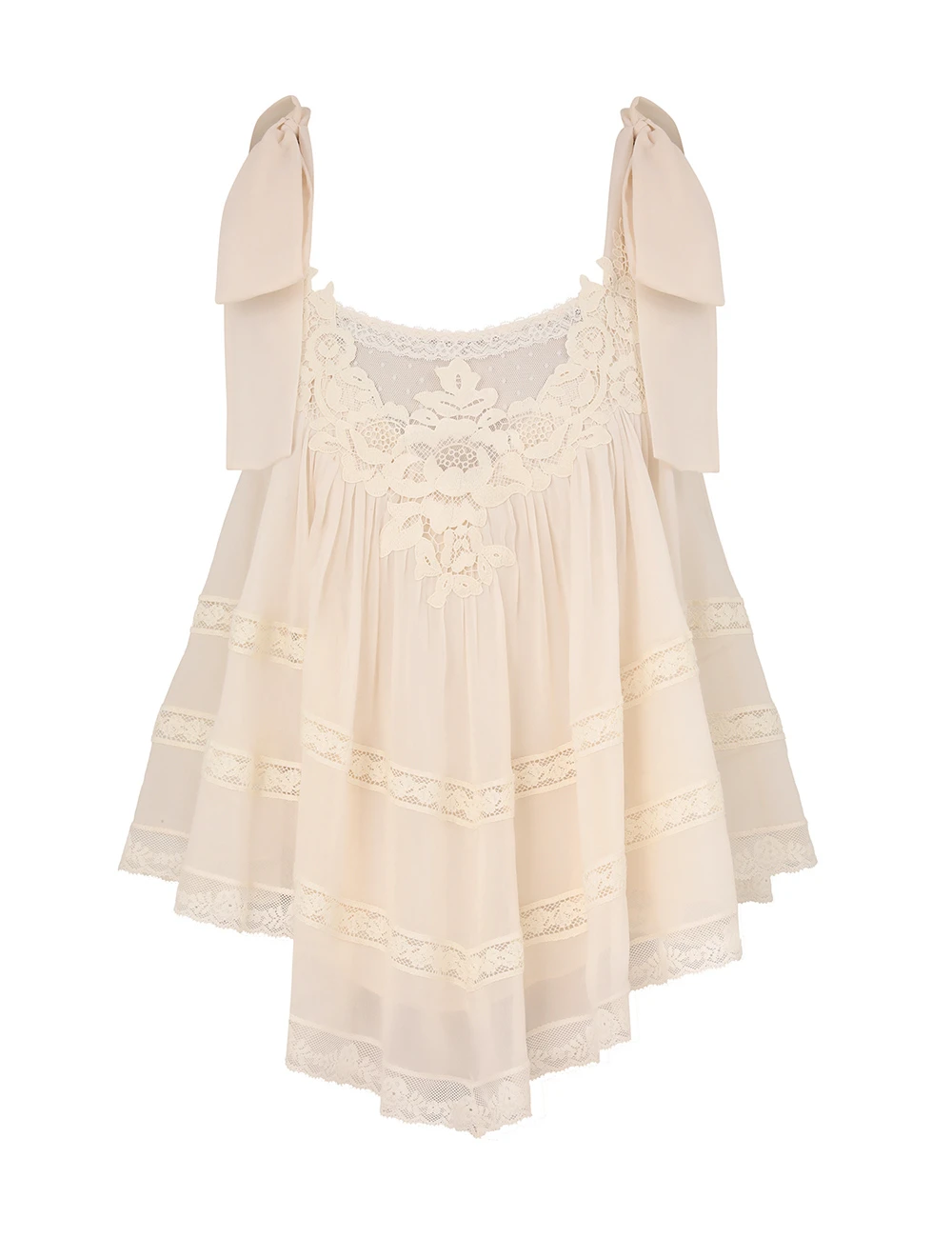 Elevate your elegance in this Zimmermann Tops available now at Luxury Shoes 