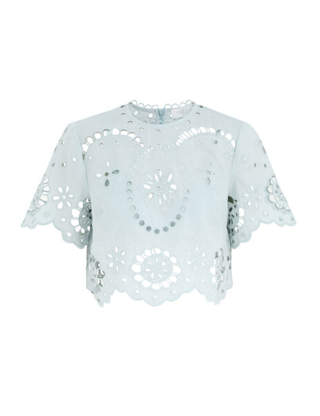 Elevate your elegance in this Zimmermann Tops available now at Luxury Shoes 