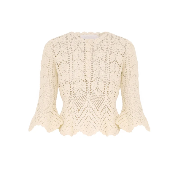Elevate your elegance in this Zimmermann Tops available now at Luxury Shoes 