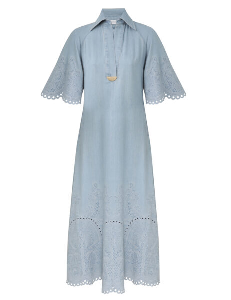 Elevate your elegance in this Zimmermann Dresses available now at Luxury Shoes 