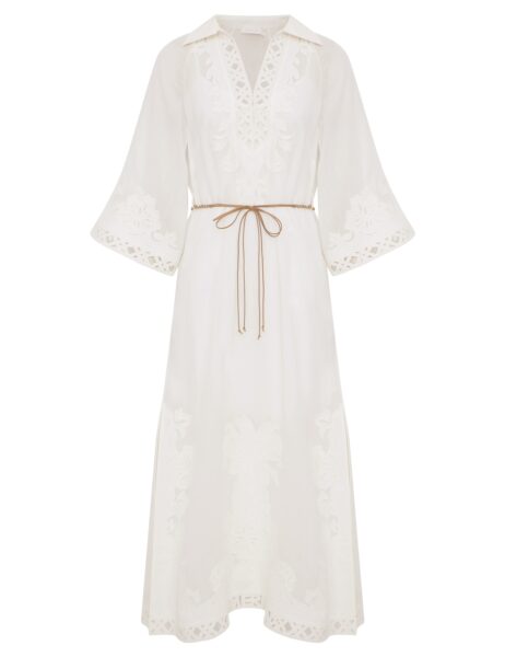 Elevate your elegance in this Zimmermann Dresses available now at Luxury Shoes 