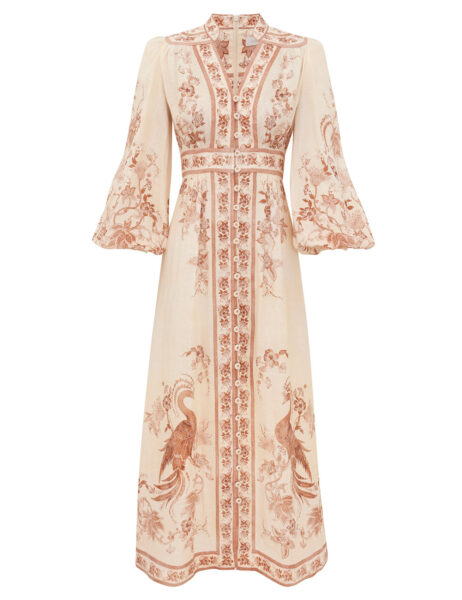 Elevate your elegance in this Zimmermann Dresses available now at Luxury Shoes 