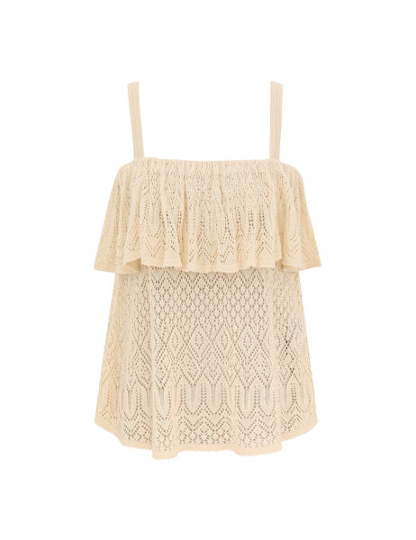 Elevate your elegance in this Zimmermann Tops available now at Luxury Shoes 