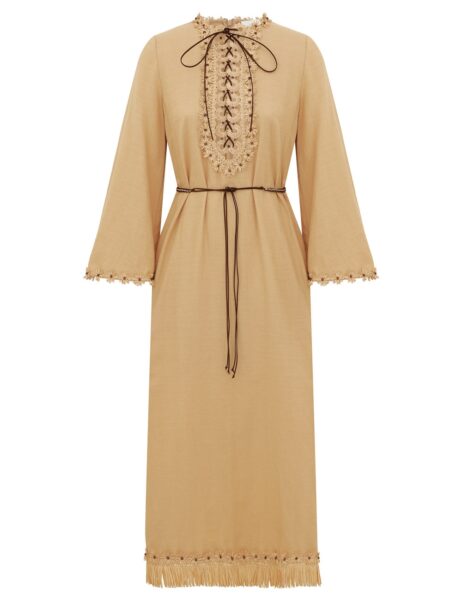Elevate your elegance in this Zimmermann Dresses available now at Luxury Shoes 