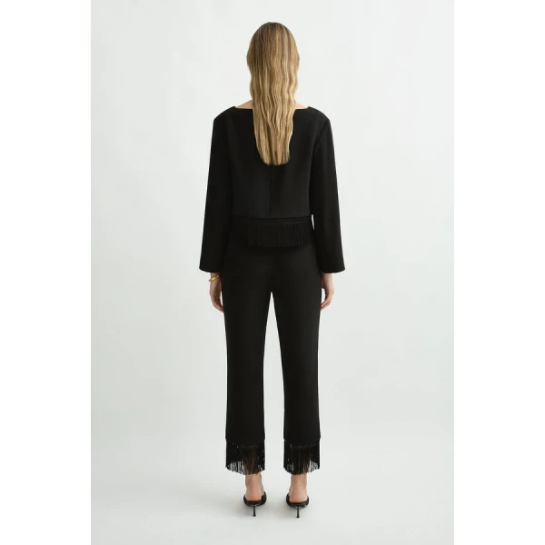 Posse Bianca Blouse – sustainable Tops in Black from Australian designer at Luxury Shoes .