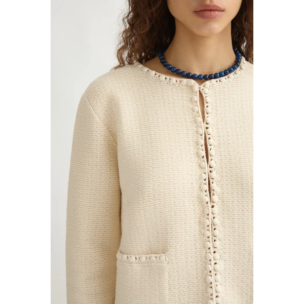 Posse Harlan Jacket – sustainable Jackets in Beige from Australian designer at Luxury Shoes .
