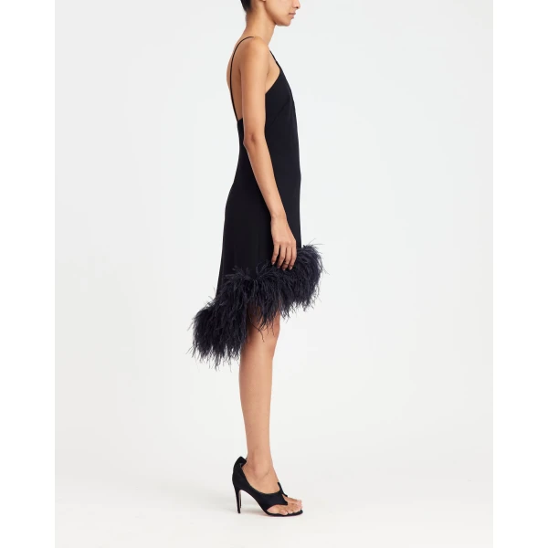 Elevate your elegance in this 16 Arlington Dresses from the luxury feather dress edit