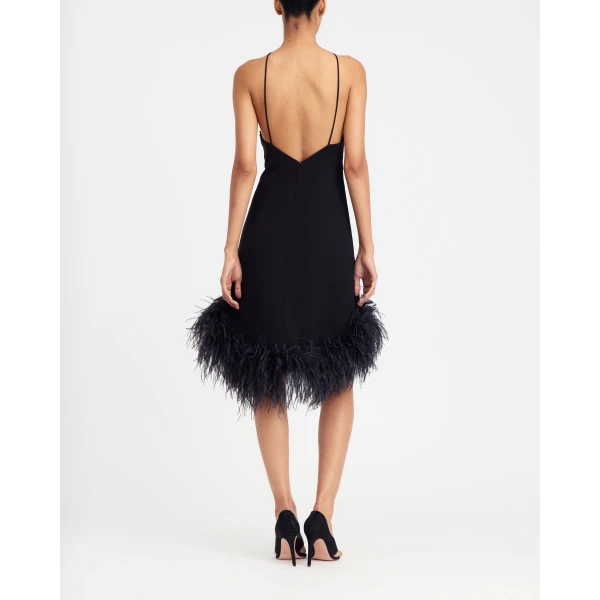 Elevate your elegance in this 16 Arlington Dresses from the luxury feather dress edit