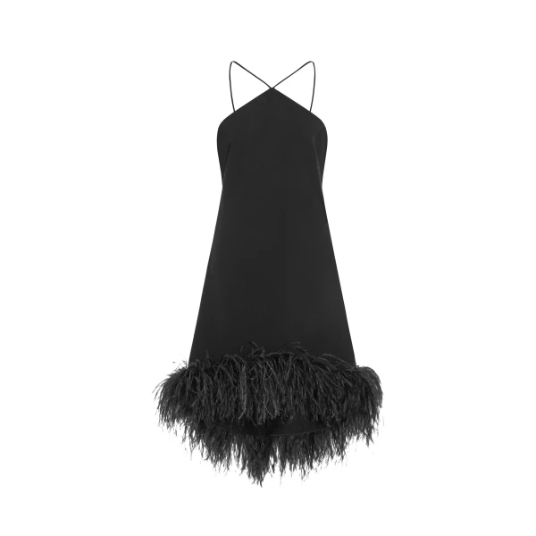 Elevate your elegance in this 16 Arlington Dresses from the luxury feather dress edit