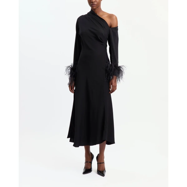 Elevate your elegance in this 16 Arlington Dresses from the luxury feather dress edit