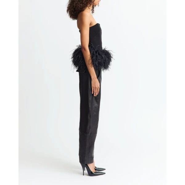 Elevate your elegance in this 16 Arlington Tops from the luxury feather dress edit