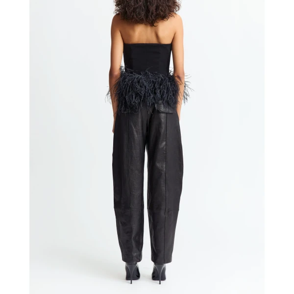 Elevate your elegance in this 16 Arlington Tops from the luxury feather dress edit