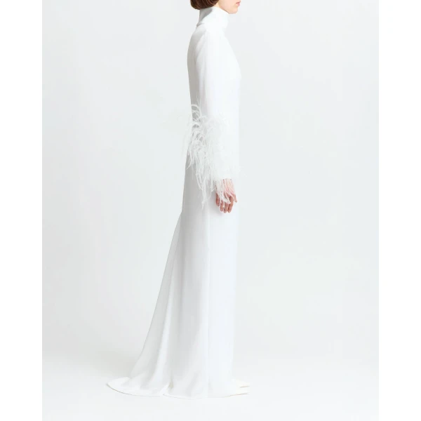 Elevate your elegance in this 16 Arlington Dresses from the luxury feather dress edit