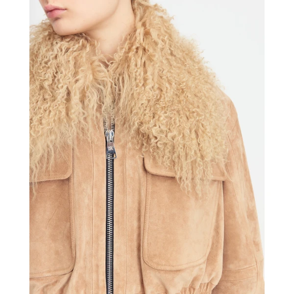Elevate your elegance in this 16 Arlington Jackets from the luxury feather dress edit