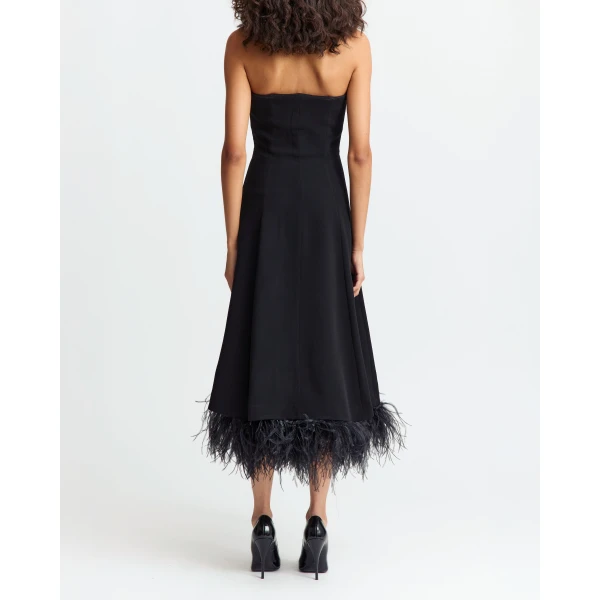 Elevate your elegance in this 16 Arlington Dresses from the luxury feather dress edit