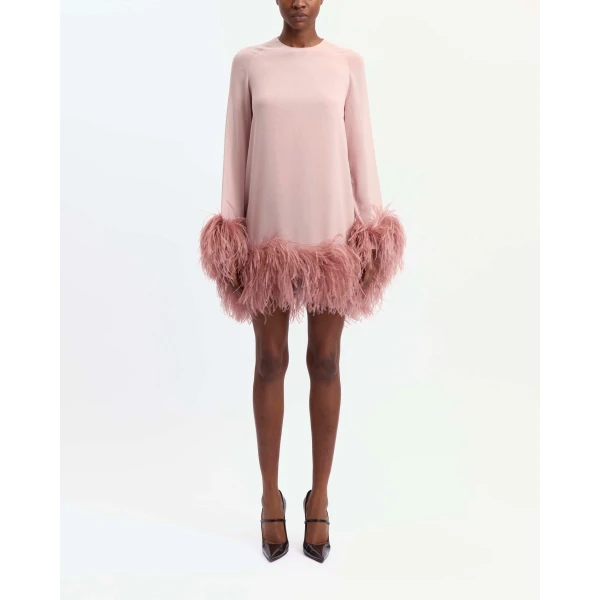 Elevate your elegance in this 16 Arlington Dresses from the luxury feather dress edit