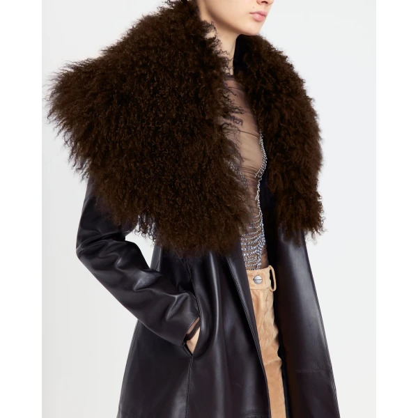 Elevate your elegance in this 16 Arlington Coats from the luxury feather dress edit