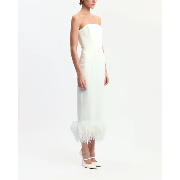 Elevate your elegance in this 16 Arlington Dresses from the luxury feather dress edit