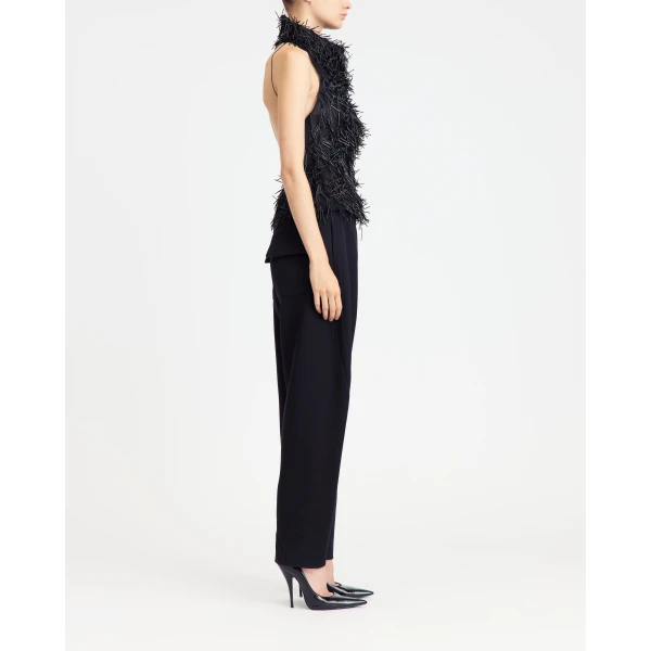 Elevate your elegance in this 16 Arlington Tops from the luxury feather dress edit