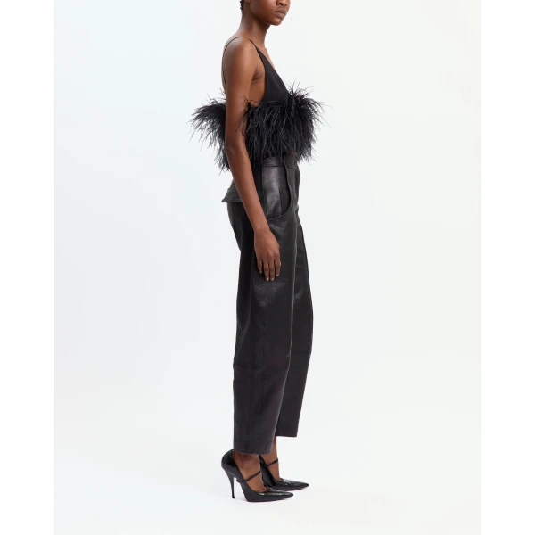 Elevate your elegance in this 16 Arlington Tops from the luxury feather dress edit
