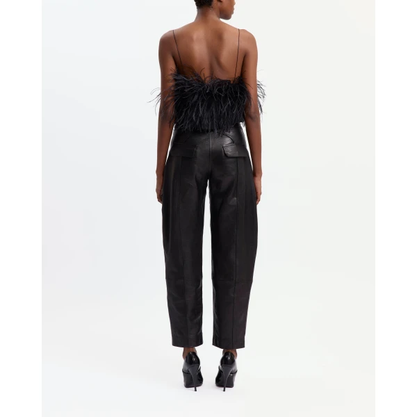 Elevate your elegance in this 16 Arlington Tops from the luxury feather dress edit
