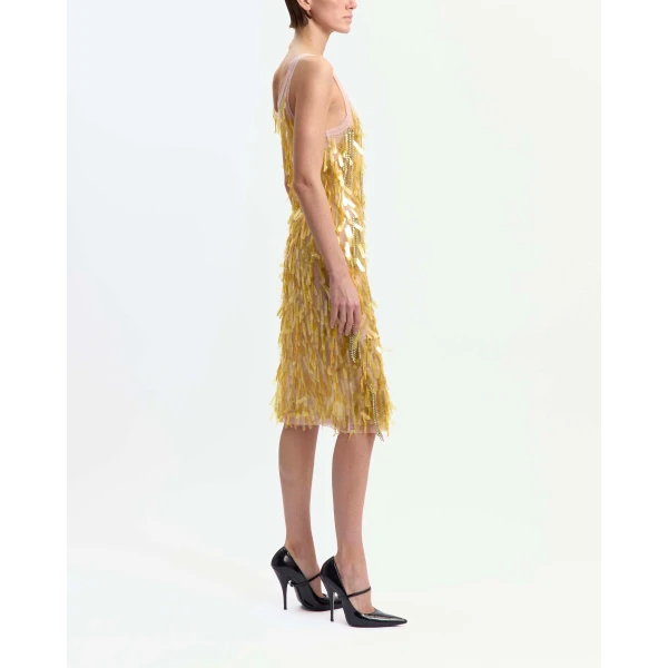 Elevate your elegance in this 16 Arlington Dresses from the luxury feather dress edit