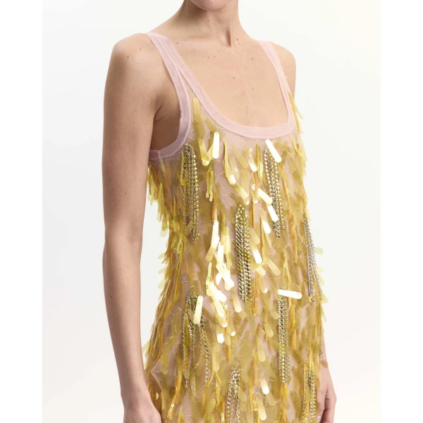Elevate your elegance in this 16 Arlington Dresses from the luxury feather dress edit