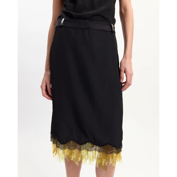 Elevate your elegance in this 16 Arlington Skirts from the luxury feather dress edit