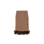 Elevate your elegance in this 16 Arlington Skirts from the luxury feather dress edit