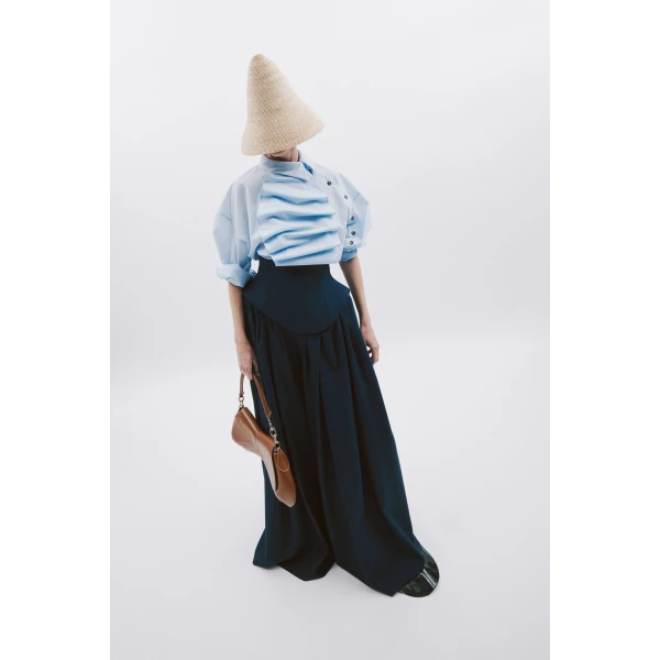 Navy trousers
