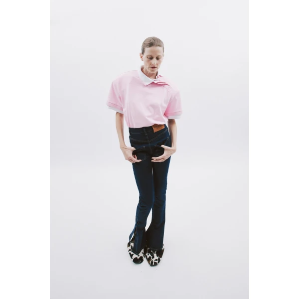 Indigo Rinse Wash trousers