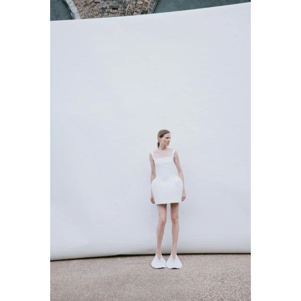 White dress